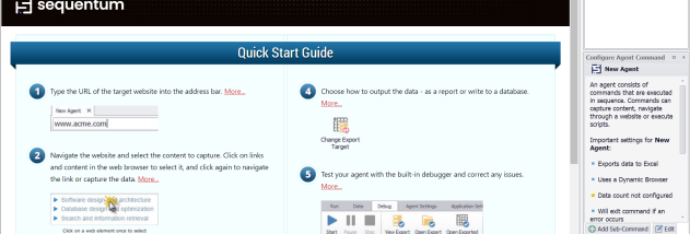 Sequentum Enterprise screenshot