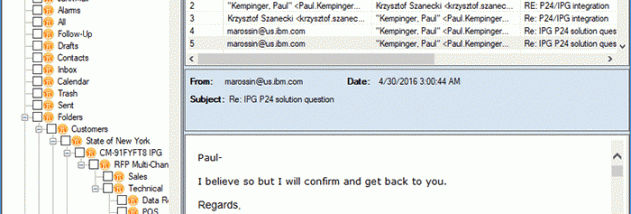 Convert Lotus Notes to Outlook screenshot