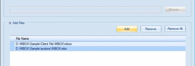 MBOX to PST converter screenshot