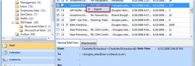 Convert OST to Outlook PST File Tool screenshot