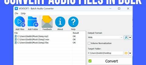 Convert Video to Audio screenshot