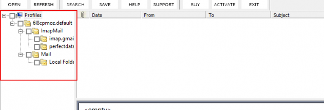 Converter Wizard for Thunderbird screenshot
