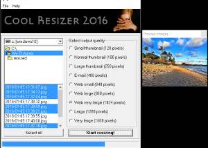Cool Resizer screenshot