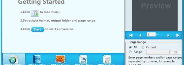 Coolmuster PDF Converter Pro screenshot