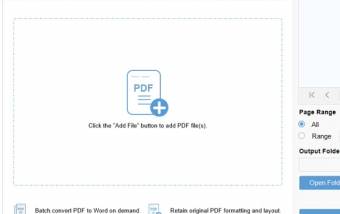 Coolmuster Word to PDF Converter screenshot