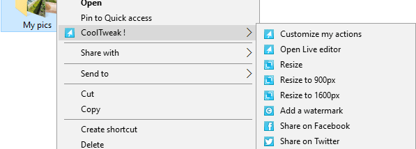 CoolTweak screenshot