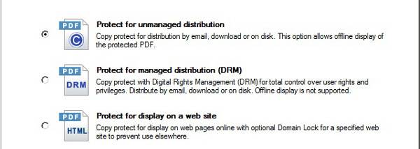 Copysafe PDF Protector screenshot
