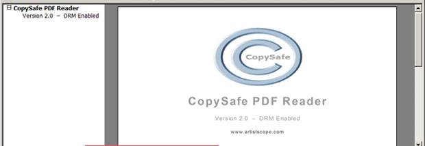 CopySafe PDF Reader screenshot