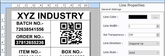 Corporate Barcode Generating Program screenshot