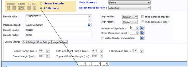 Corporate Edition Barcode Software screenshot