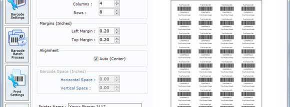 Courier Mails Barcode Generator screenshot
