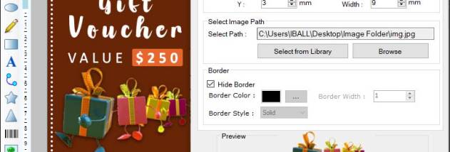 Create Custom Card Design Software screenshot