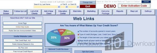 Credit Detailer screenshot