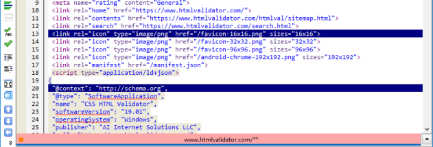 CSS HTML Validator 2024 screenshot