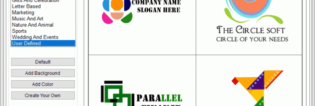 Custom Business Logo Printing Software screenshot