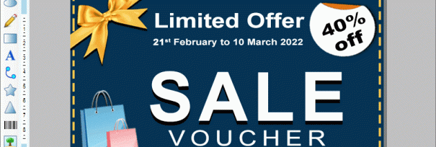 Custom Cards & Labels Maker Application screenshot