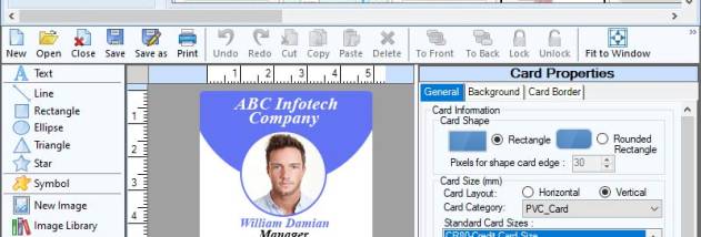 Labels ID Card Maker screenshot
