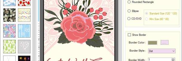 Custom Photo Greetings Maker Software screenshot