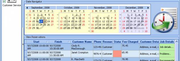 Customer Manager for Workgroup screenshot