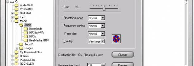 DART CD-Recorder screenshot