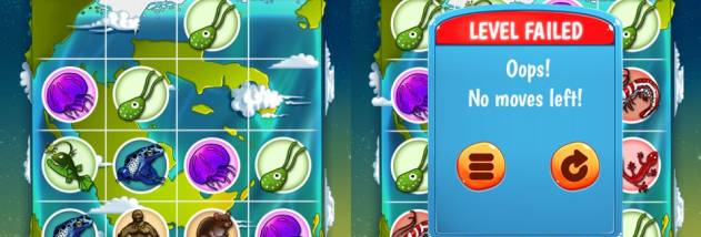 Darwinism 2048 screenshot