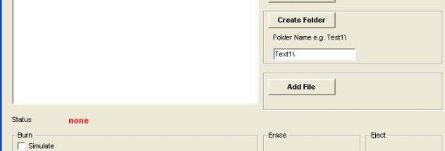 Data Burner ActiveX Ocx SDK screenshot