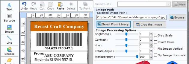 Data MicroPDF417 Barcode Scanner Tool screenshot
