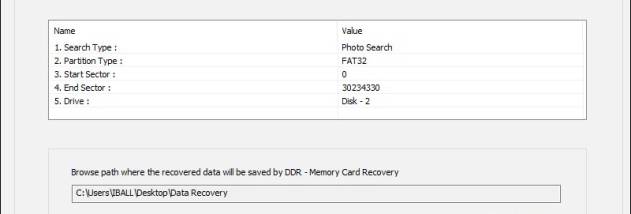 Data Recovery SD Card screenshot