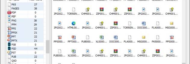 Data Recovery Software Fat screenshot