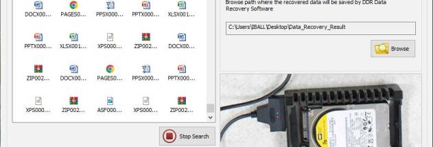 Data Software Recovery screenshot