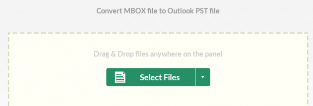DataHelp Software MBOX to PST Wizard screenshot