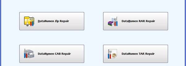 DataNumen Archive Repair screenshot