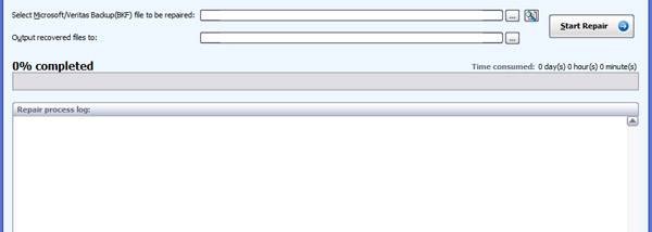 DataNumen BKF Repair screenshot