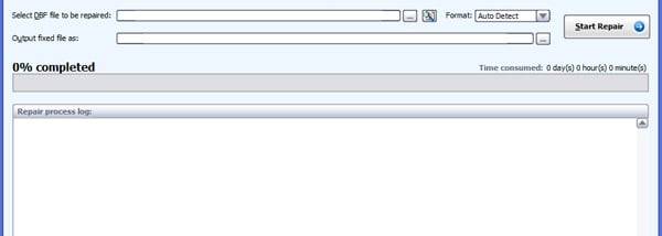 DataNumen DBF Repair screenshot