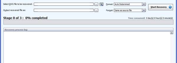 DataNumen DWG Recovery screenshot