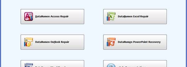 DataNumen Office Repair screenshot