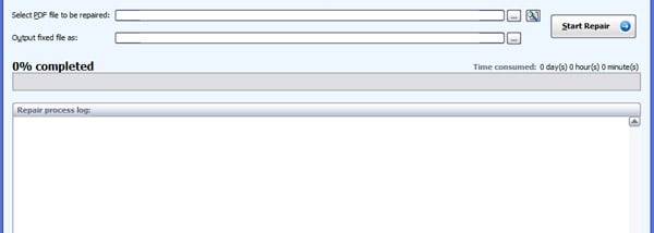 DataNumen PDF Repair screenshot