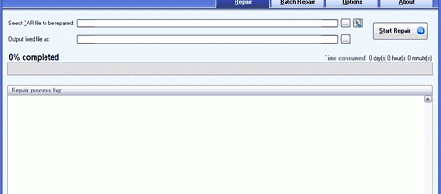 DataNumen TAR Repair screenshot