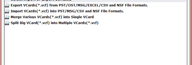 Datavare Address Book Converter screenshot