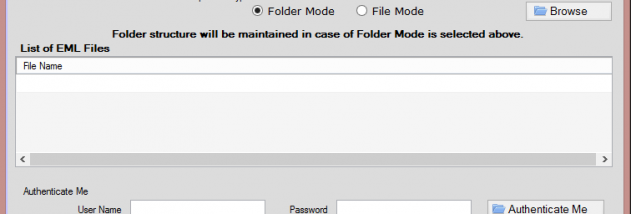Datavare EML to Hotmail Converter screenshot