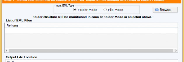 DataVare EML to NSF Converter screenshot