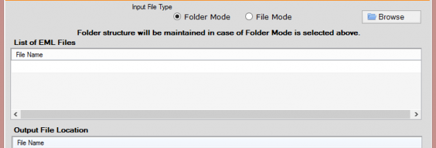 Datavare EML to PDF Converter screenshot