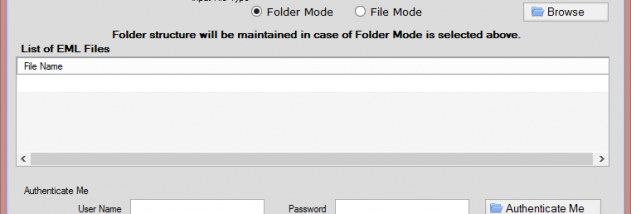 Datavare EML to Yahoo Converter screenshot