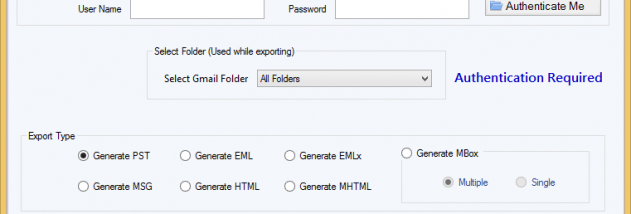 DataVare Gmail Backup Expert screenshot