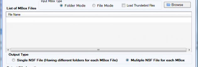 Datavare MBOX to NSF Converter Expert screenshot