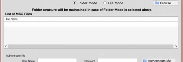 Datavare MSG to Hotmail Converter screenshot