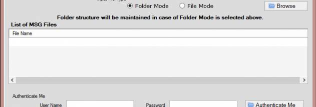 Datavare MSG to Office 365 Converter screenshot