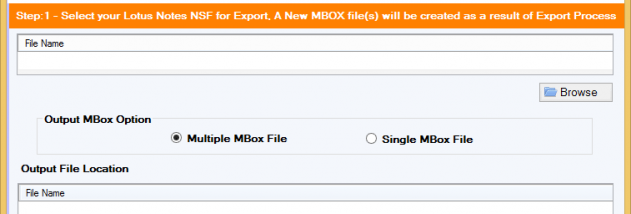 Datavare NSF to MBOX Converter screenshot