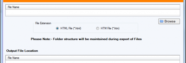DataVare PST to HTML Converter Expert screenshot