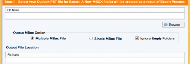 DataVare PST to MBOX Converter Expert screenshot